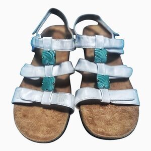 Vionic Amber Walking Comfort Sandals Size 9 Cottagecore